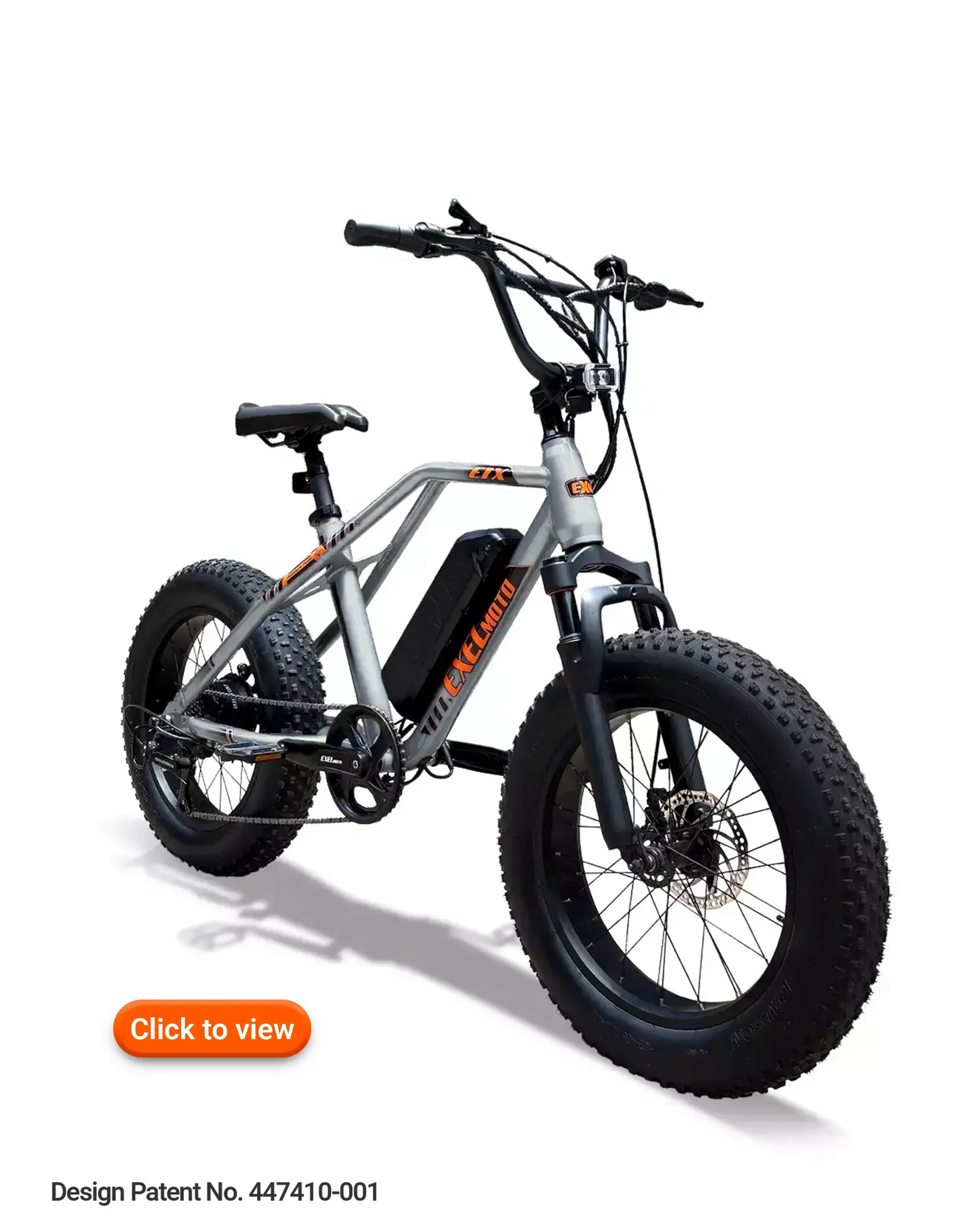 EXELMoto E1X Ice – Stylish Powerful Electric Cycle - Main Image