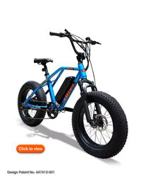 Close-up of E1X frame and design details