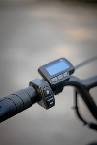 Outdoor ride capture of Exelmoto e-bike