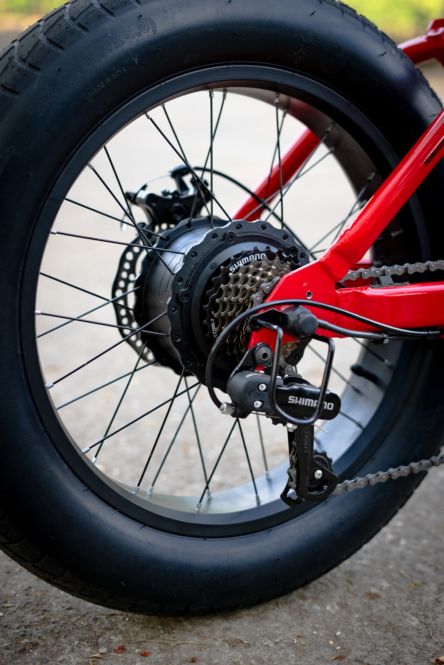 Small thumbnail showing rear section of the ExelMoto E2R electric bike