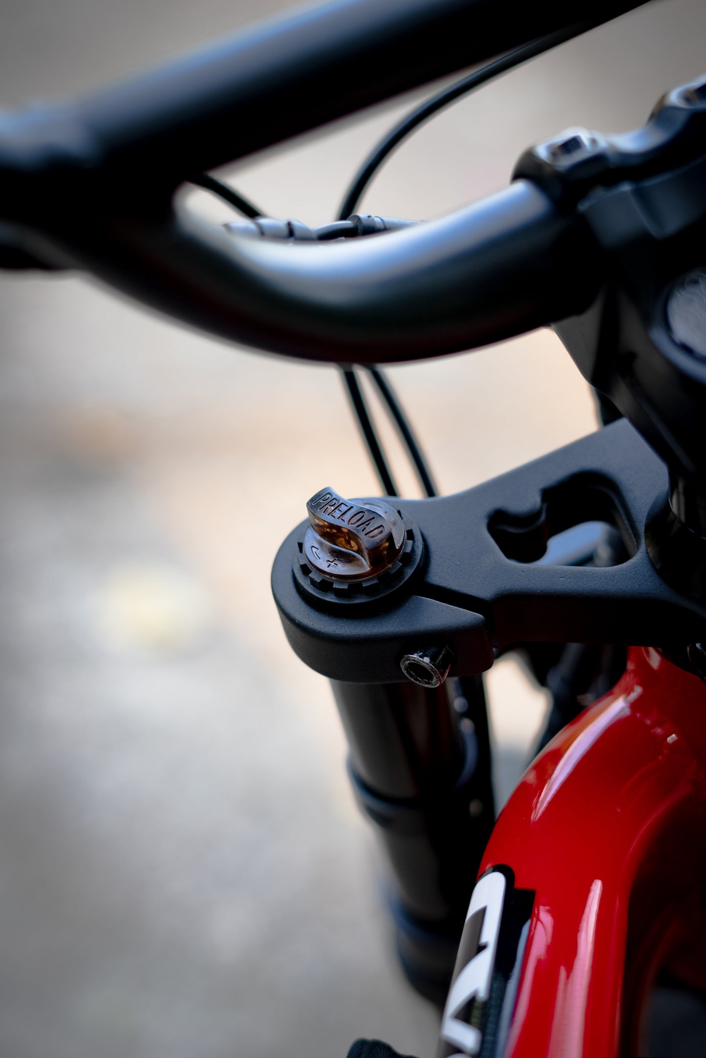 Rear view of the ExelMoto E2R electric bike highlighting taillight and frame