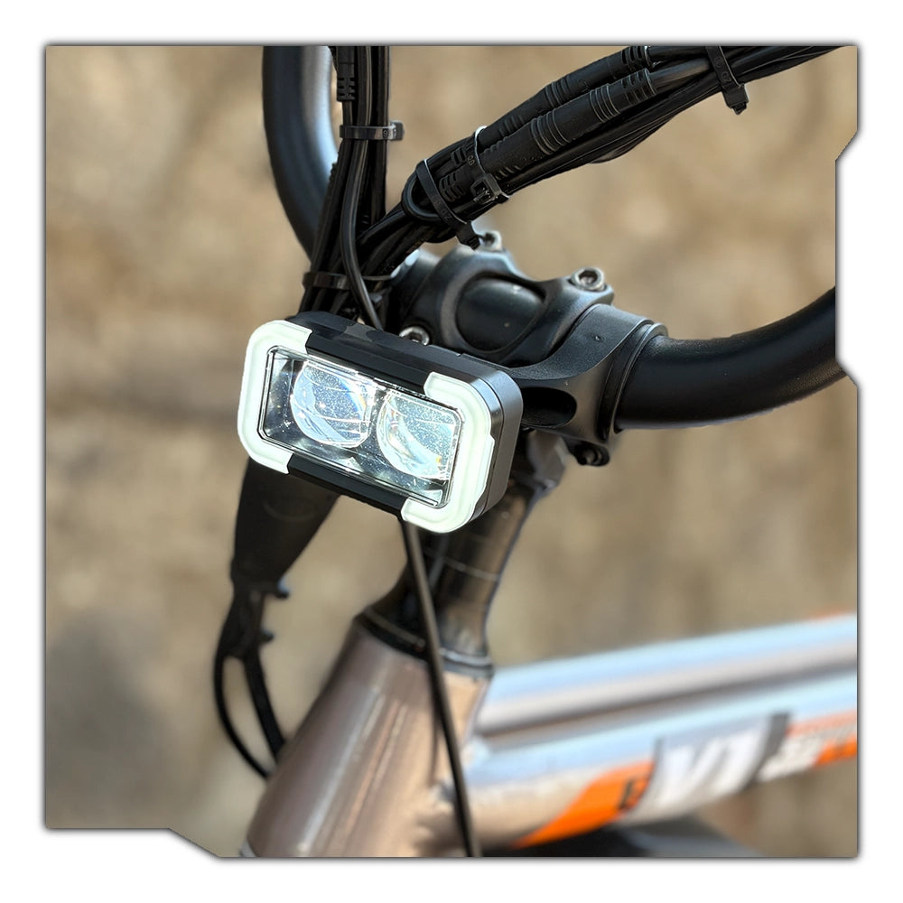 Bright LED lights for Exelmoto electric bikes